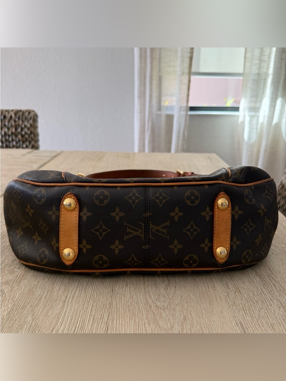 Louis Vuitton Galliera PM Monogram Hobo Bag Shoulder Bag Authentic - Picture 5 of 9